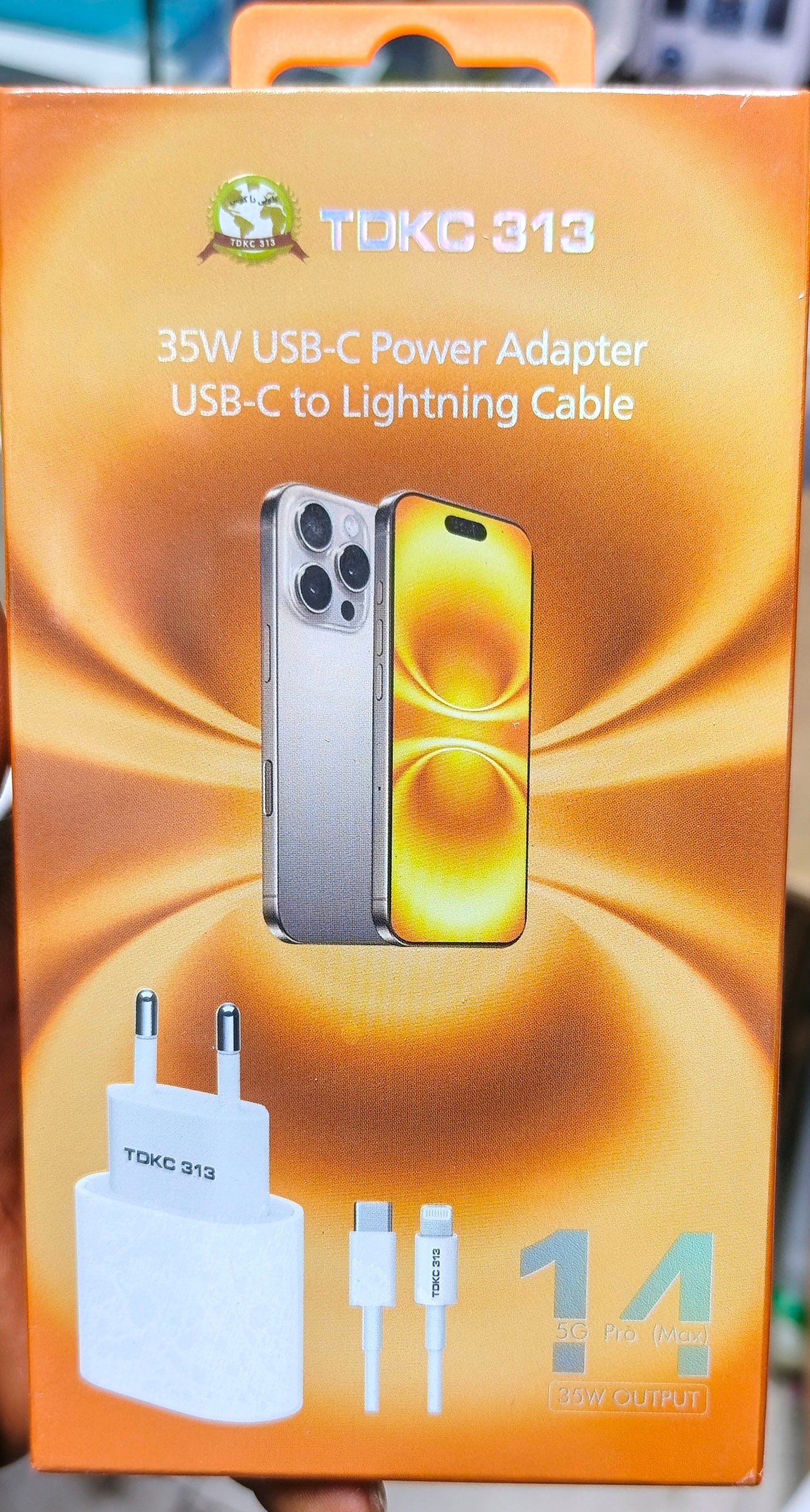 Chargeur iPhone d'origine listening 35W