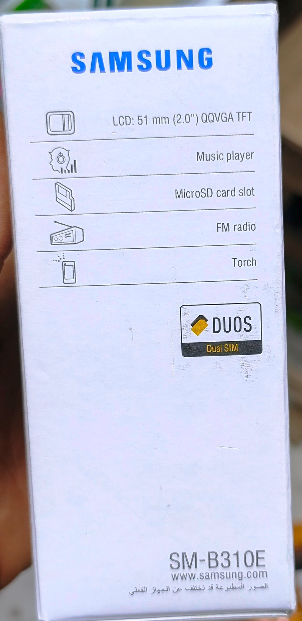 Samsung B310 D'origine