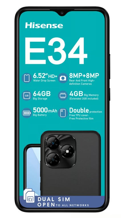 Smartphone Hisense Mobile E34